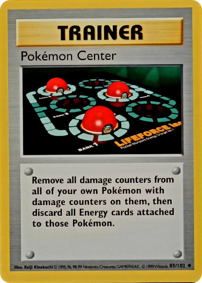 Pokémon Center Shadowless