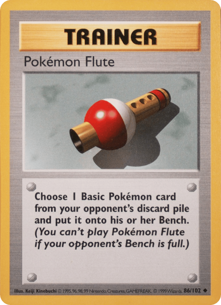 Pokémon Flute Shadowless