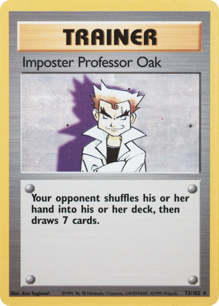 Imposter Professor Oak Unlimited
