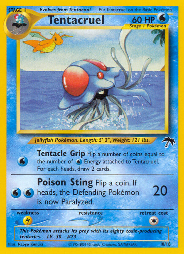 Tentacruel Southern s 英語版 10/18 Tentacruel - Southern Islands #10/18