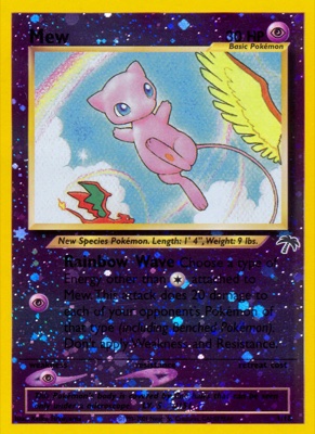 Mew #1 - 2001 Pokémon Southern Islands