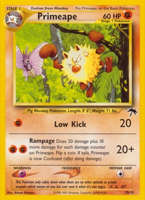 The 2001 Pokemon Southern Islands Set Checklist