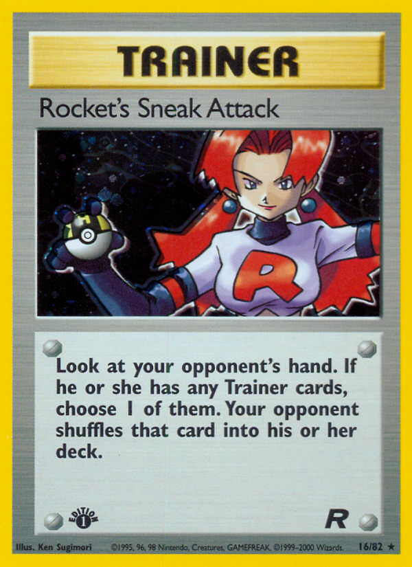 Rocket's Sneak Attack 1st Edition