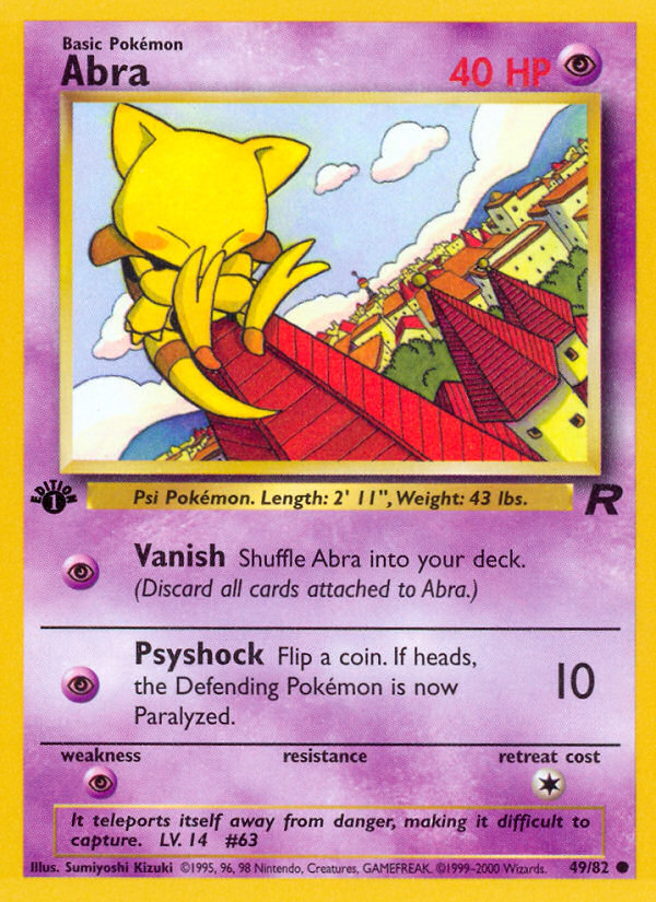 Abra 1st Edition