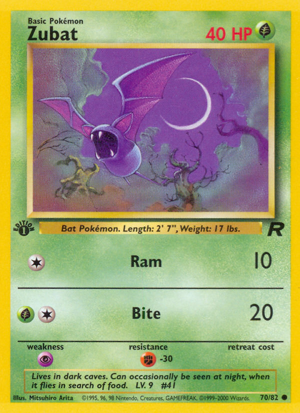Zubat 1st Edition