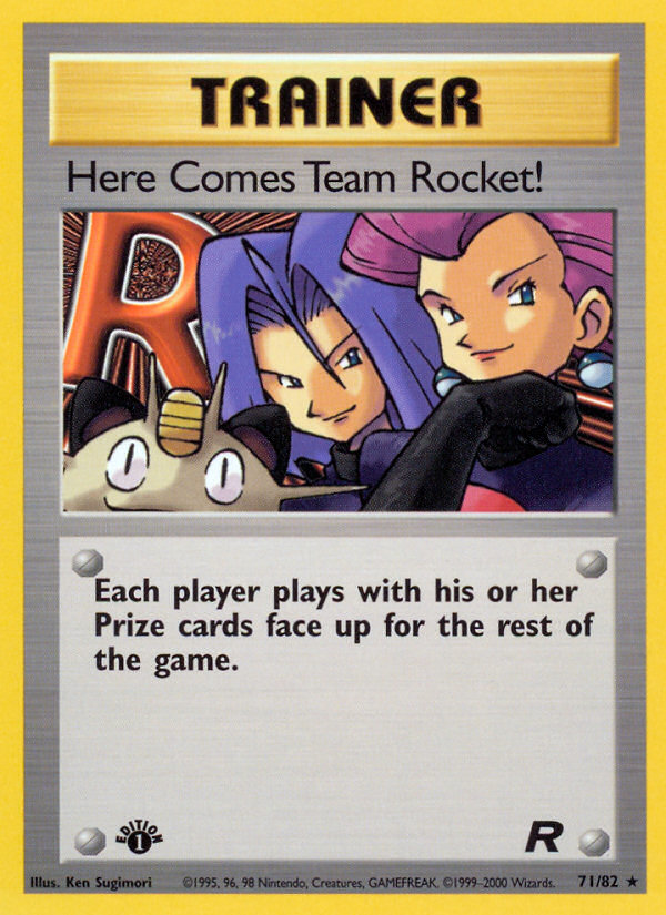 Here Comes Team Rocket! 1st Edition