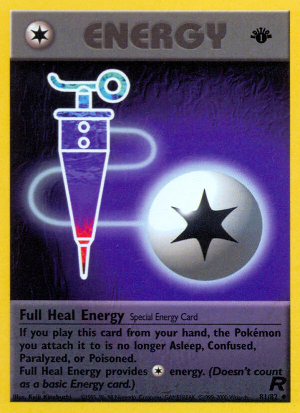 Full Heal Energy 1st Edition