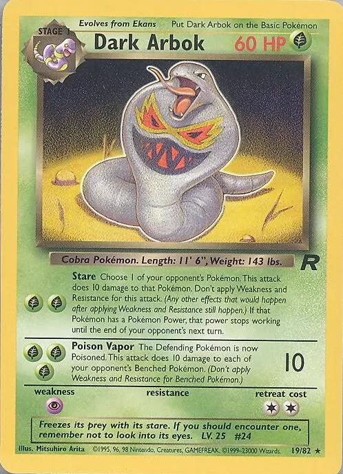 Dark Arbok Unlimited