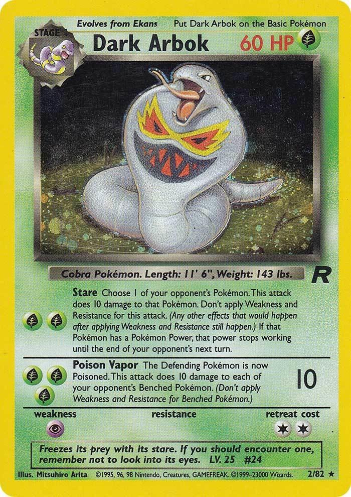Dark Arbok Unlimited