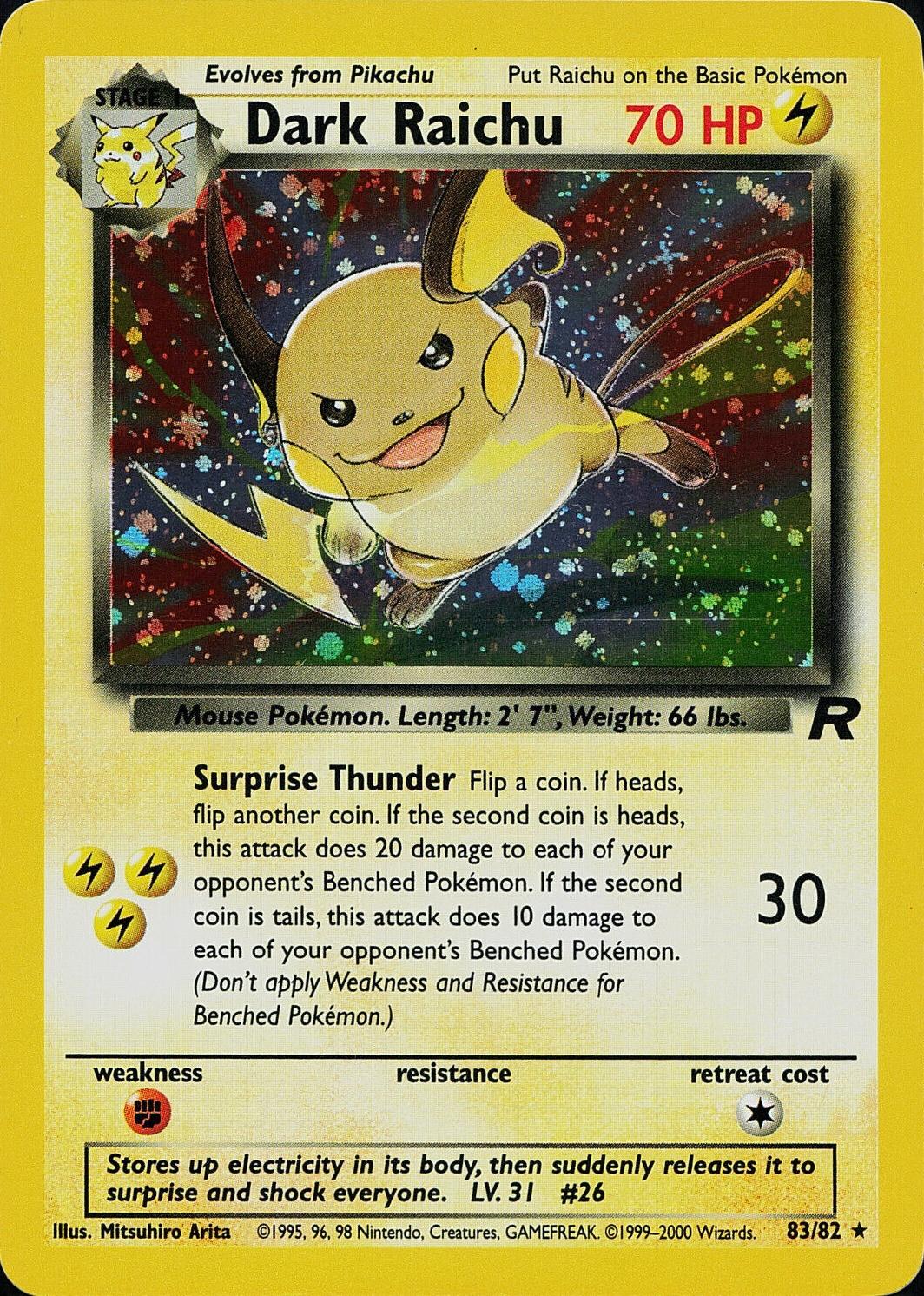 Dark Raichu Unlimited