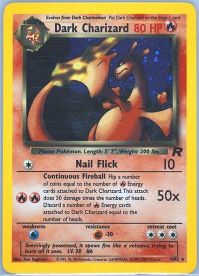 Dark Charizard #4 - 2000 Pokémon Team Rocket