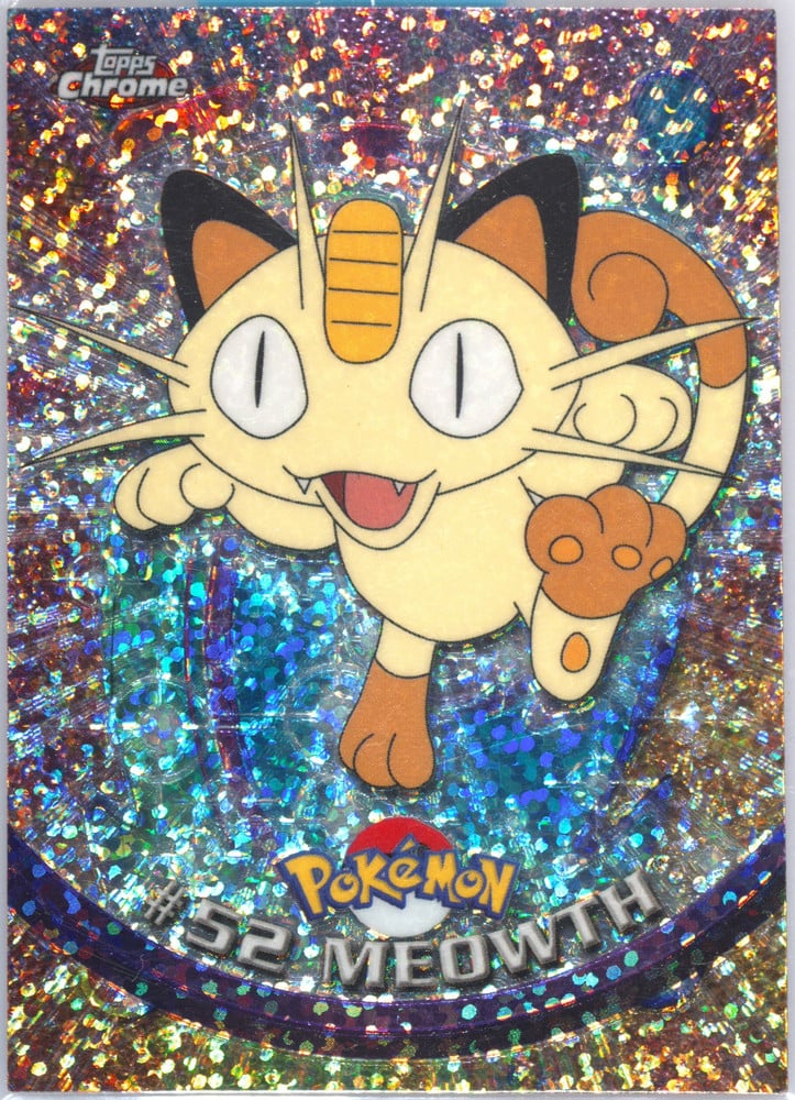 Meowth Sparkle Chrome