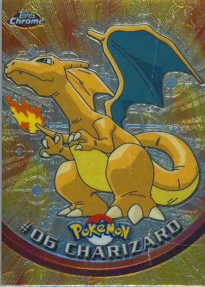 Charizard #6 - 2000 Pokemon Topps Chrome